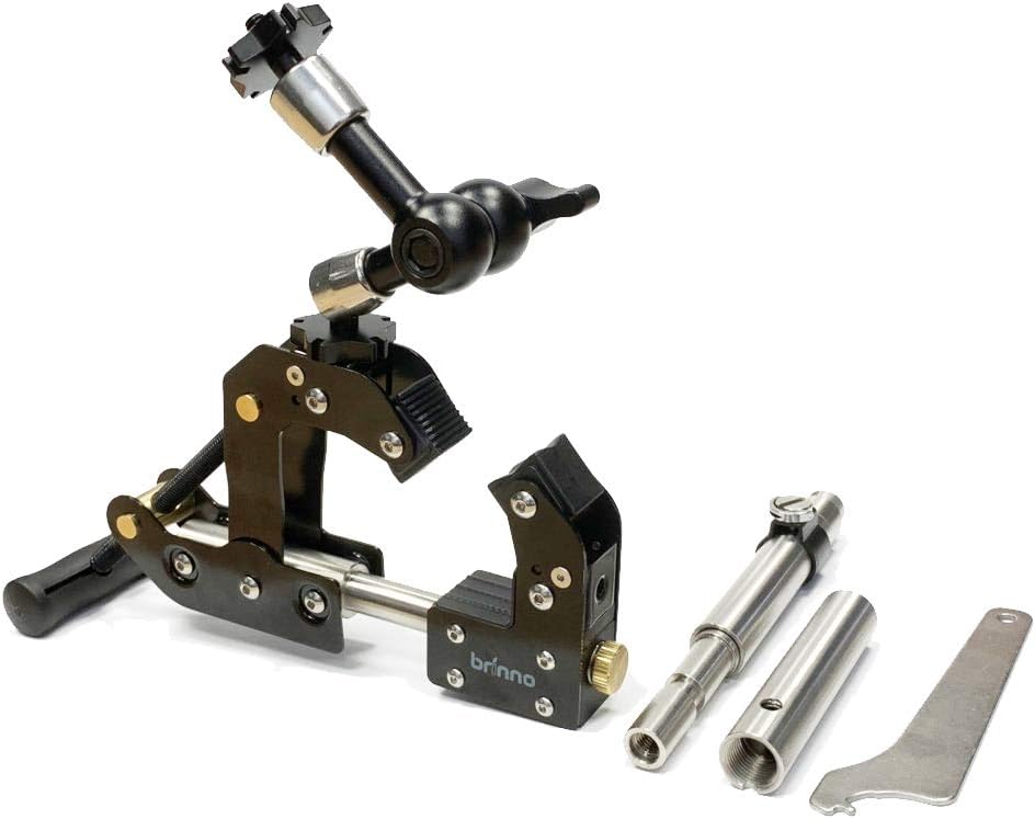Brinno - ACC1000P Heavy-Duty Camera Clamp with Magic Arm and Extension Poles