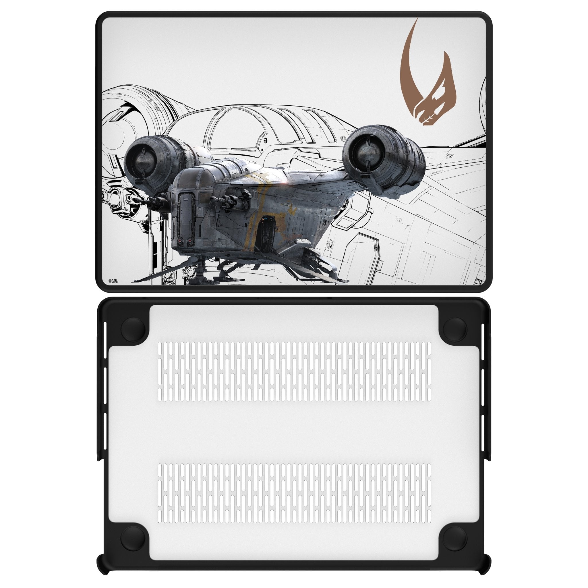 Keyscaper - Star Wars: A New Hope FactionTech Laptop Case - Apple MacBook Pro 16-inch (2021)/(2023) - Razor Crest