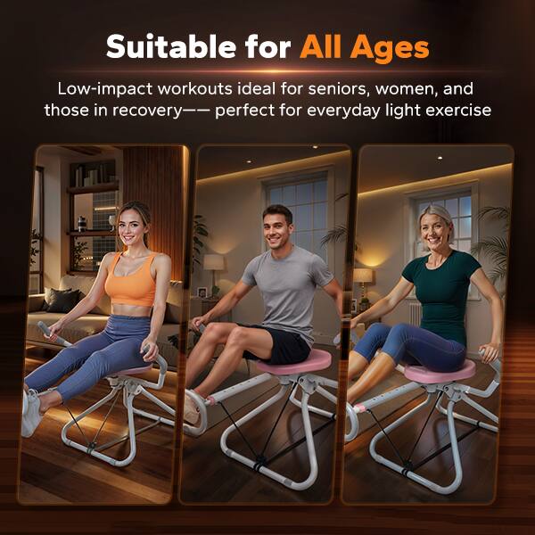 Suitable for All Ages

Low-impact workouts ideal for seniors, women, and those in recovery—perfect for everyday light exercise