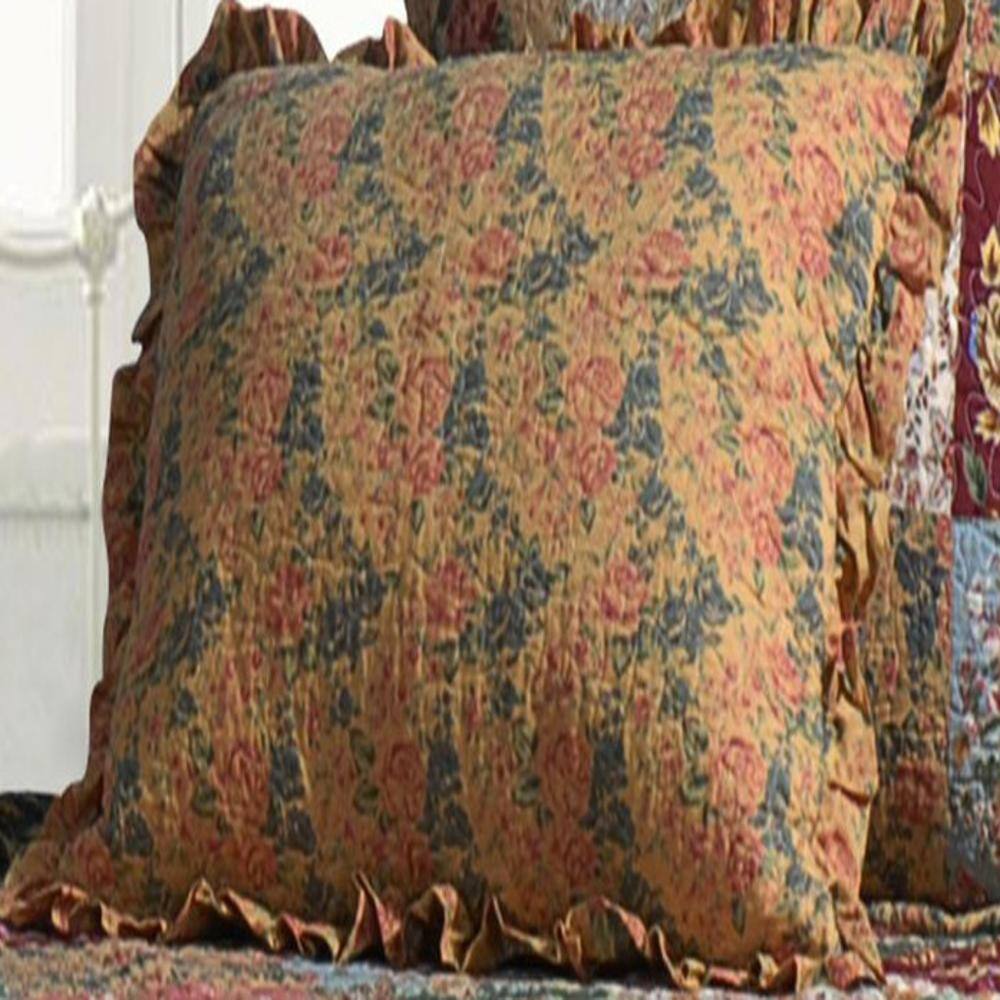 Back. Greenland Home Fashions - Greenland Home Fashion Antique Chic 5-Piece Daybed Set - Multicolor 39x75" - Multicolor.