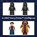 4 LEGO® Harry Potter™ minifigures