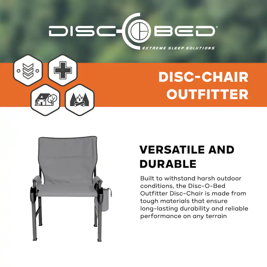 Disc Rocking Chair Disc O Bed Outfitter Disc Chair with Compartments for Outdoor Camping ...