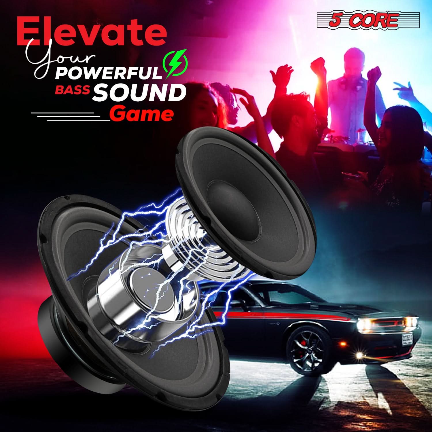 Elevate your POWERFUL BASS SOUND Game 5 CORE