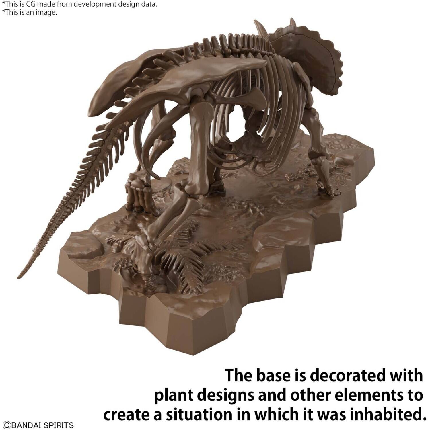 *This is CG made from development design data.
*This is an image.

The base is decorated with plant designs and other elements to create a situation in which it was inhabited.

©BANDAI SPIRITS