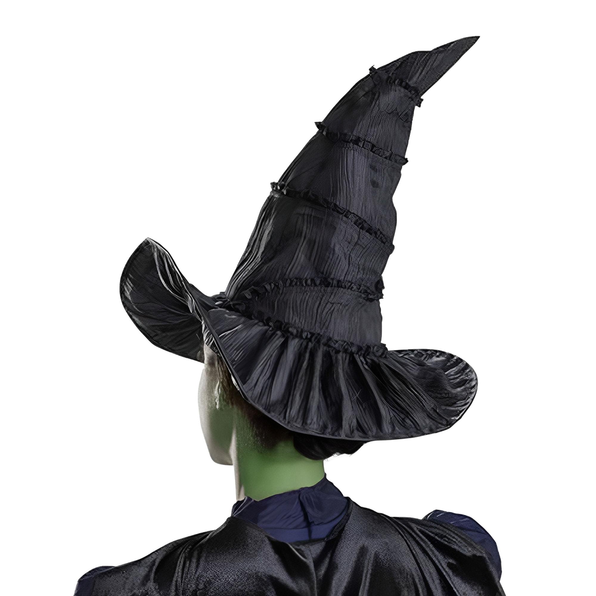Alt View 2. Disguise - Wicked Elphaba Adult Costume Hat | One Size Fits Most - Black.
