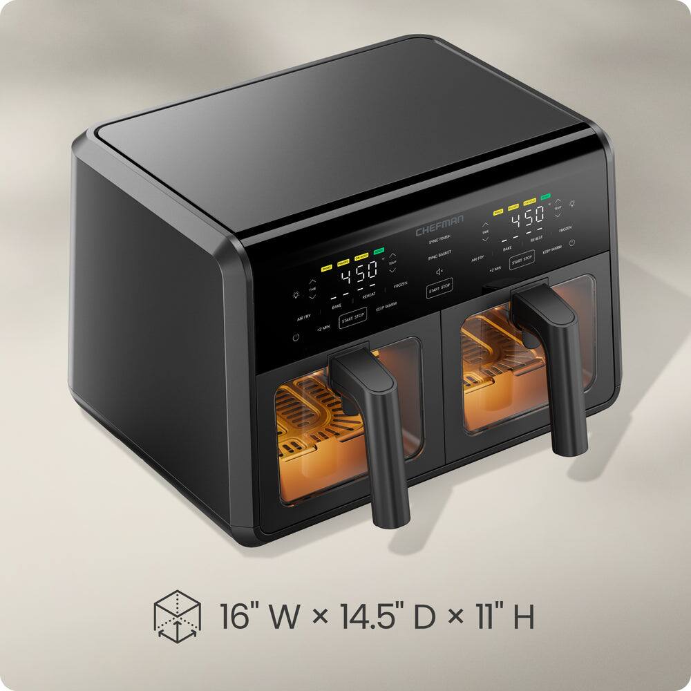 CHEFMAN 450  
16" W x 14.5" D x 11" H