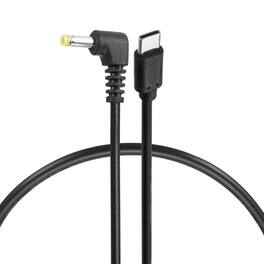 Unique Bargains - USB C to DC Power Cable, 9V 3A 27W, 4.0x1.7mm, PD Trigger for Laptop, Monitor, Security Camera - Black