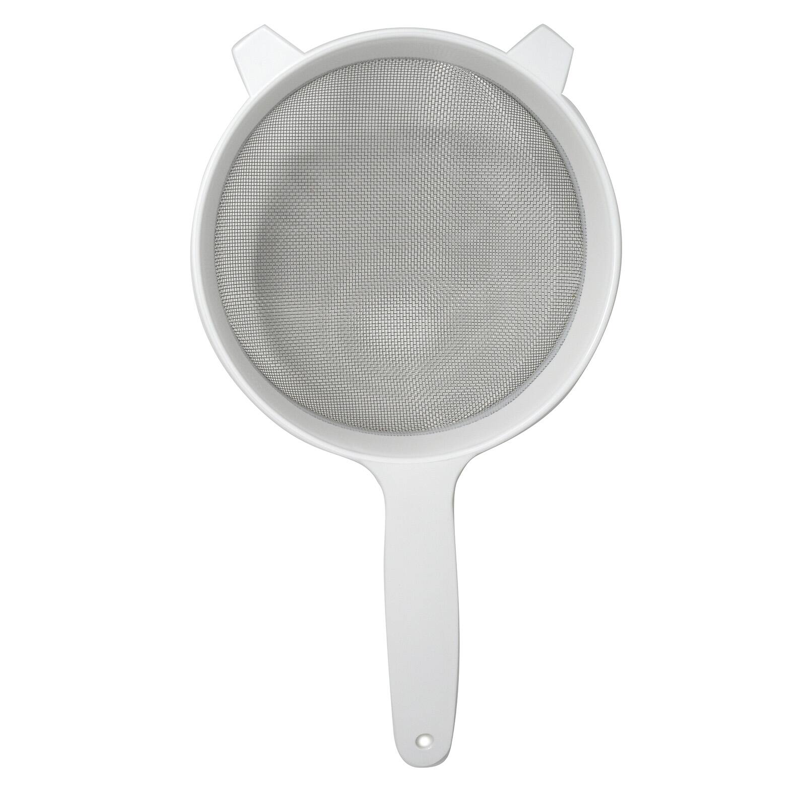 Alt View 3. Norpro - Mesh Strainer with Stainless Steel Basket, 7-Inch - Silver.