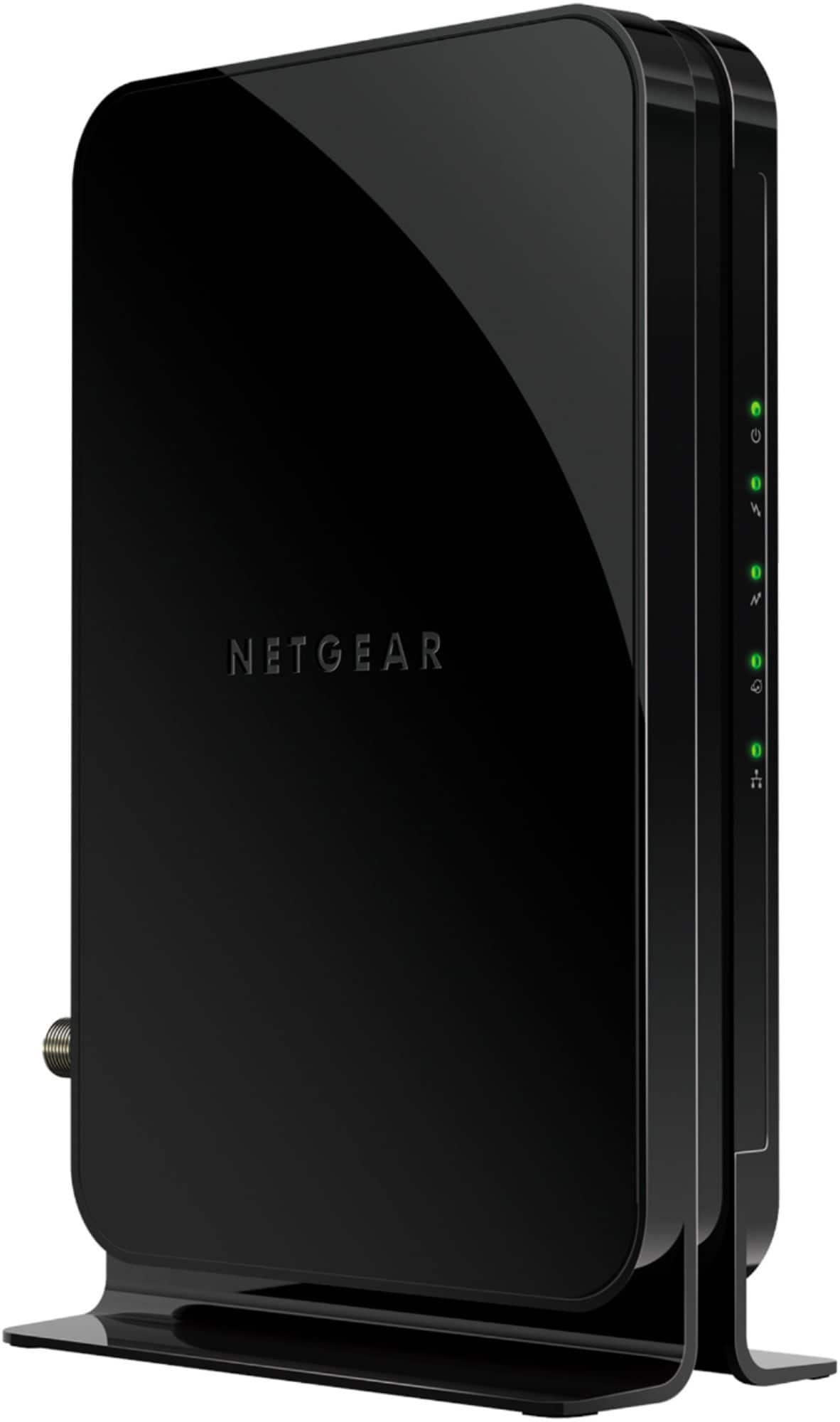 Alt View 13. NETGEAR - 16 x 4 DOCSIS 3.0 Cable Modem - Black.