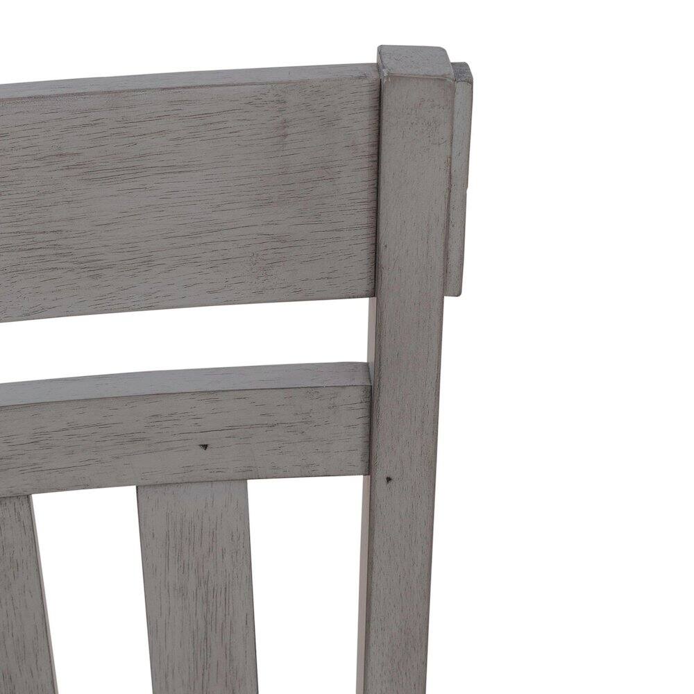 Alt View 3. Liberty Furniture Industries - Newport Splat Back Side Chair - Set of 2 - Grey.