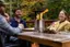Alt View 1. Solo Stove - Mesa XL Tabletop 7" Wood Burning Fire Pit Heat Deflector - Stainless Steel.