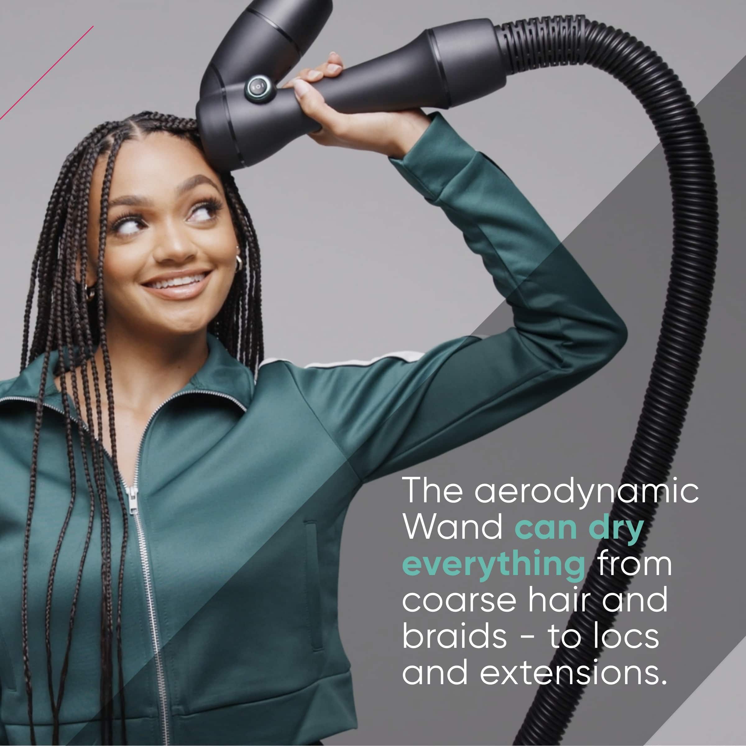 Top. RevAir - Reverse-Air Hair Dryer - Black.