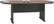 Angle Standard. Bush - Oval Conference Table - Cherry.