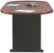 Alt View Standard 1. Bush - Oval Conference Table - Cherry.
