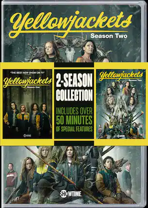 Front. Yellowjackets: Seasons One and Two Collection - DVD.
