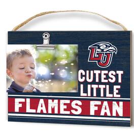 Jardine - Liberty Flames 8'' x 10'' Cutest Little Team Logo Clip Photo Frame - Navy