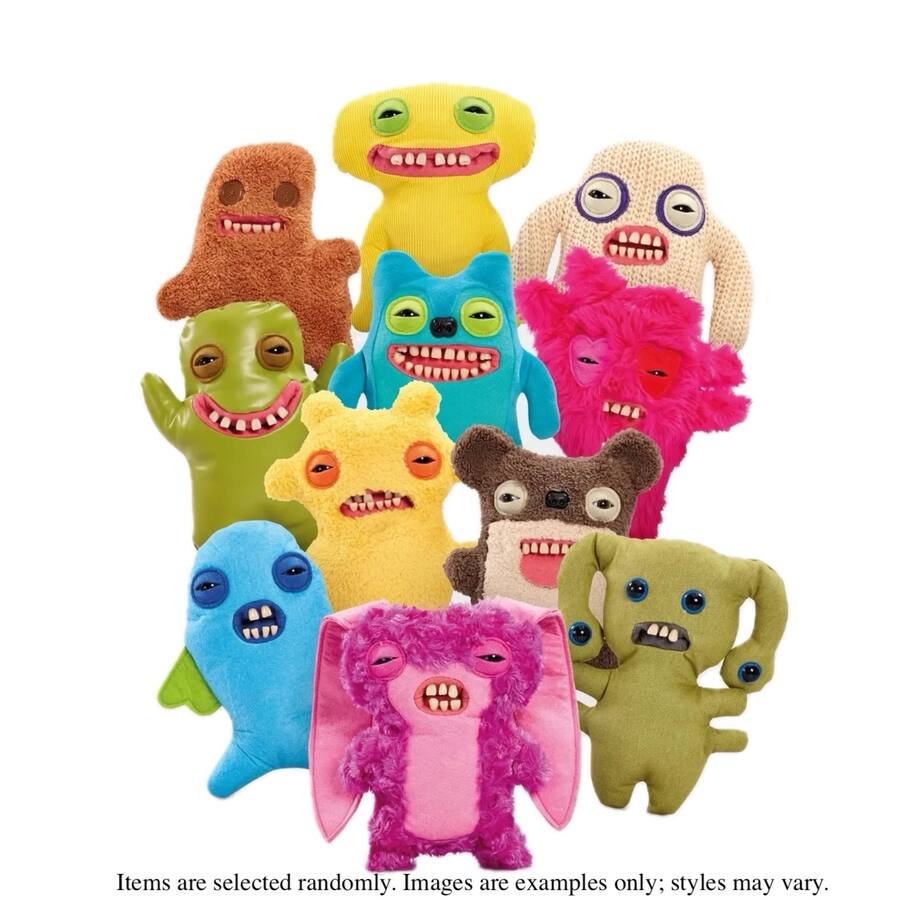 Set of 3 ZURU Fuggler Funny Ugly Monster Plush Toy 9 Inch Mystery ...