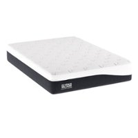 Ghostbed - Venus Williams Collection - Serve  14" Hybrid Innerspring & Gel Memory Foam Mattress Twin XL - White - Front_Zoom