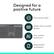 Designed for a positive future
Powered by light
Made with recycled plastic
Low-carbon aluminum
Responsible packaging