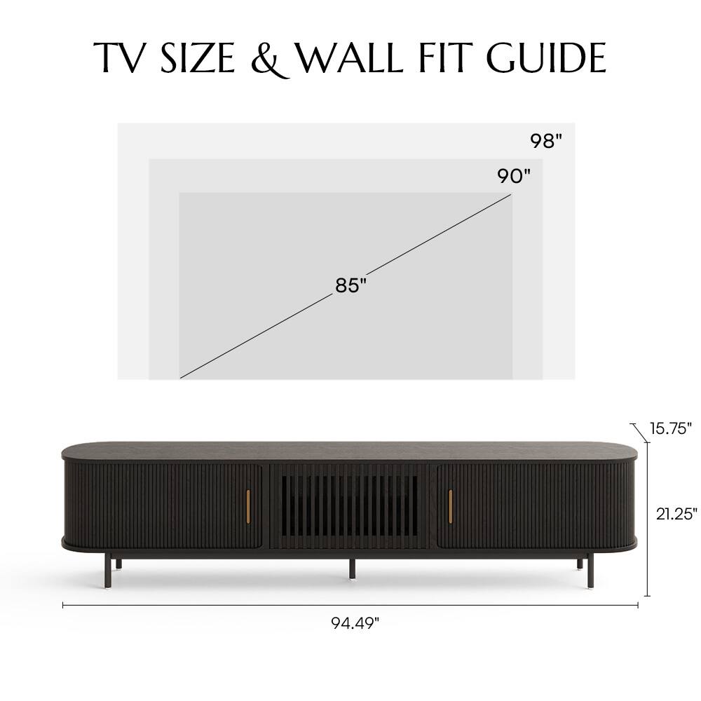 TV SIZE & WALL FIT GUIDE

98"  
90"  
85"  
15.75"  
21.25"  
94.49"