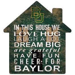 Fan Creations - Baylor Bears 12'' Team House Sign - Multicolor