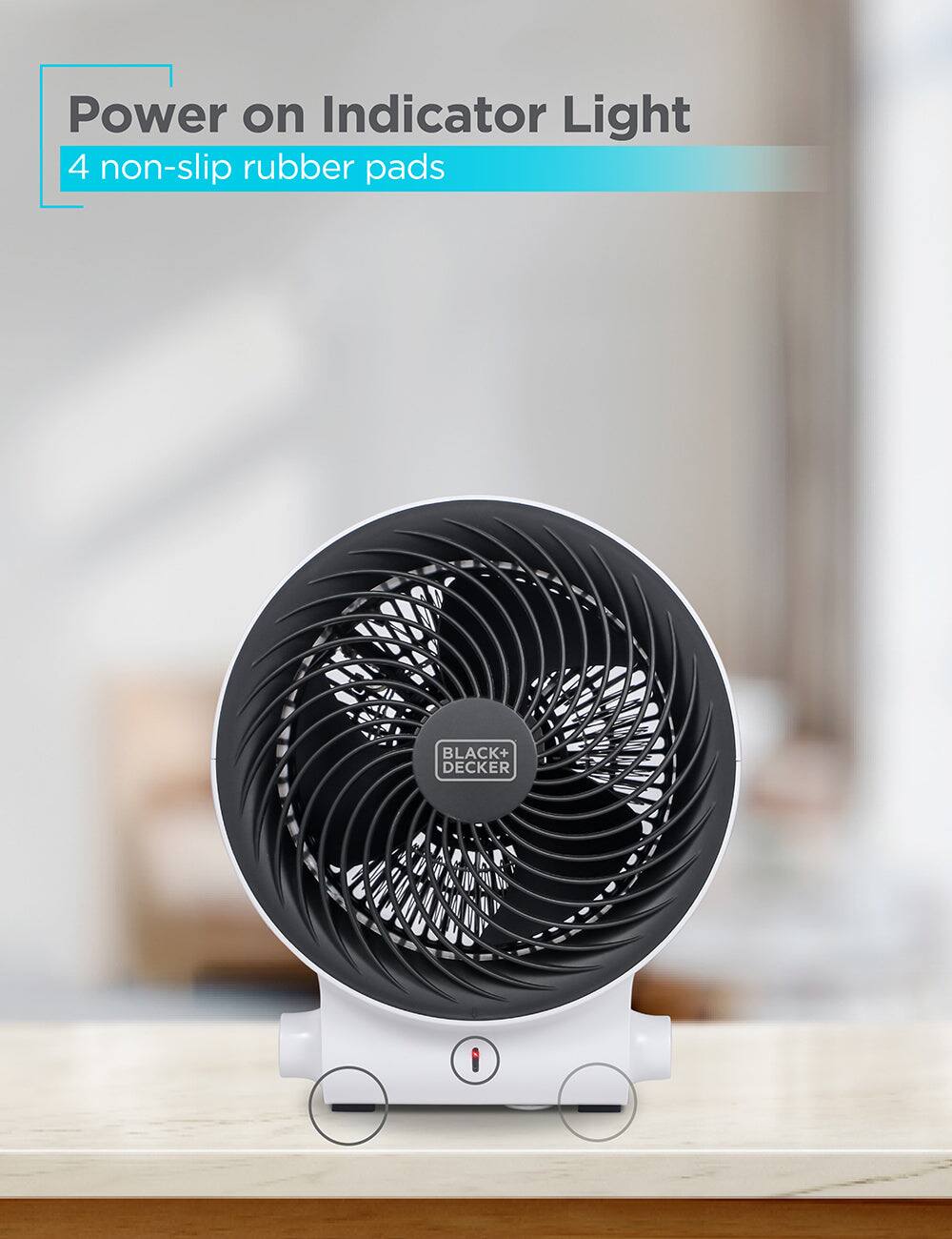 Power on Indicator Light  
4 non-slip rubber pads