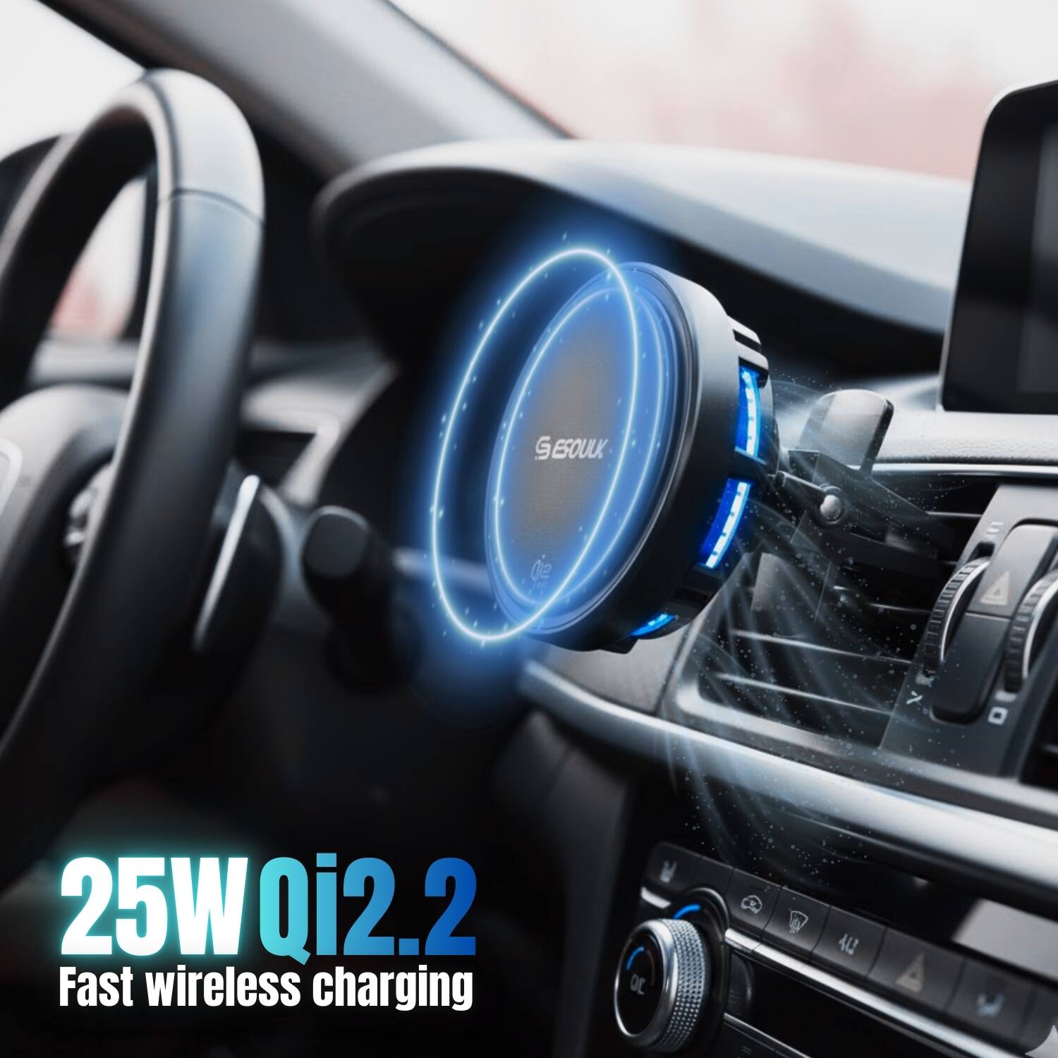 G ESOULK 25W Qi2.2 Fast wireless charging DC