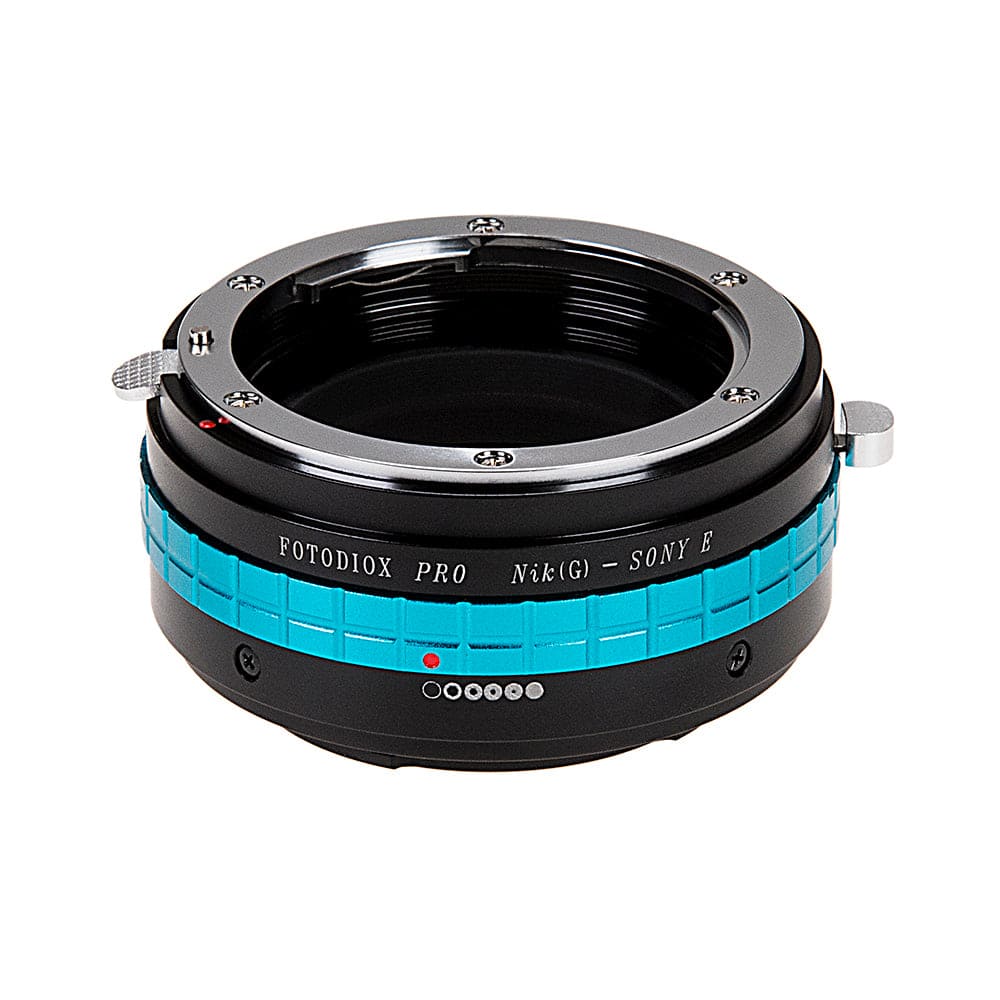 Fotodiox - Pro Lens Adapter - Compatible with Nikon F (G-Type) Mount Lenses to fit Sony E Mount Cameras
