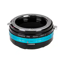 Fotodiox - Pro Lens Adapter - Compatible with Nikon F (G-Type) Mount Lenses to fit Sony E Mount Cameras