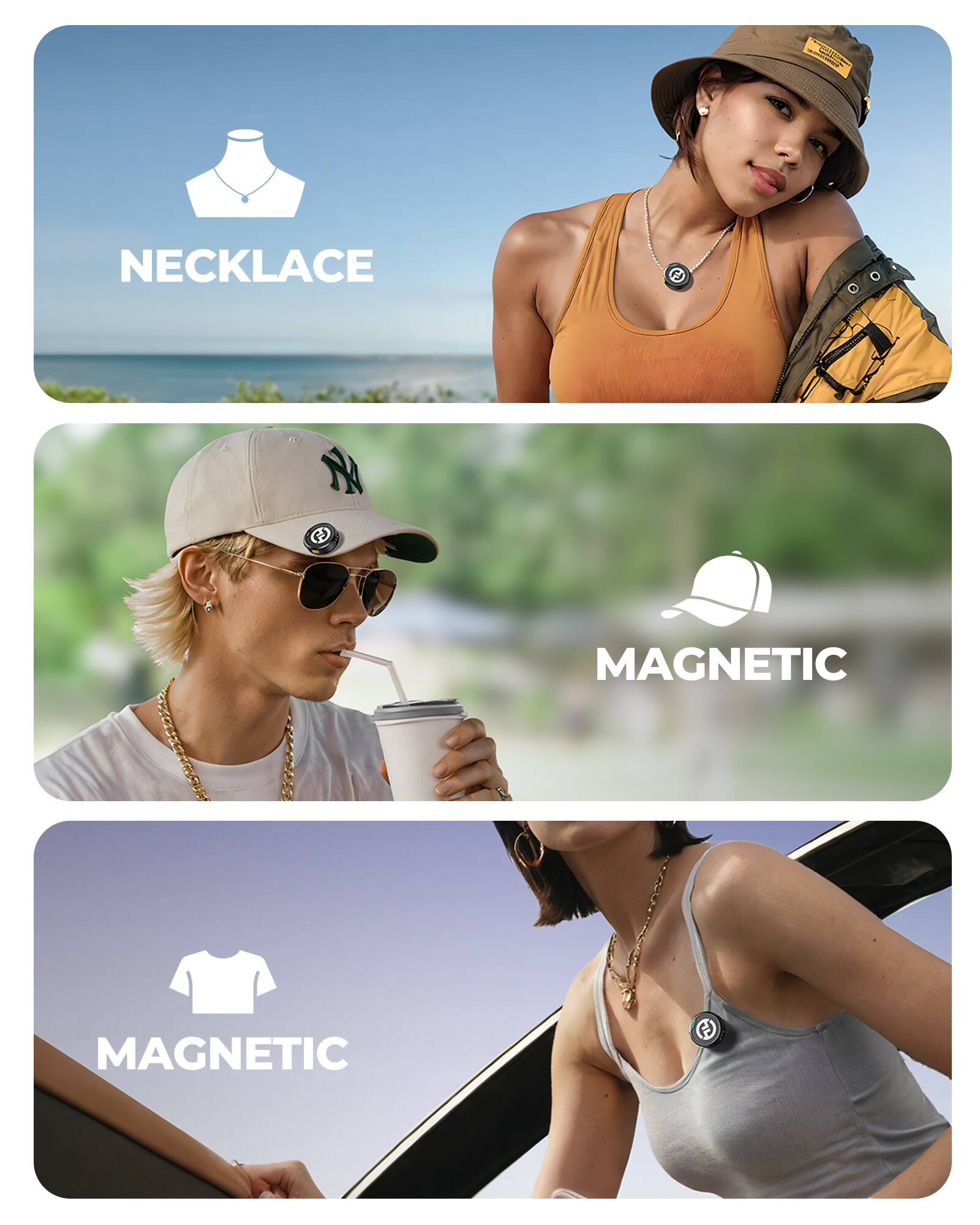 NECKLACE  
MAGNETIC  
MAGNETIC
