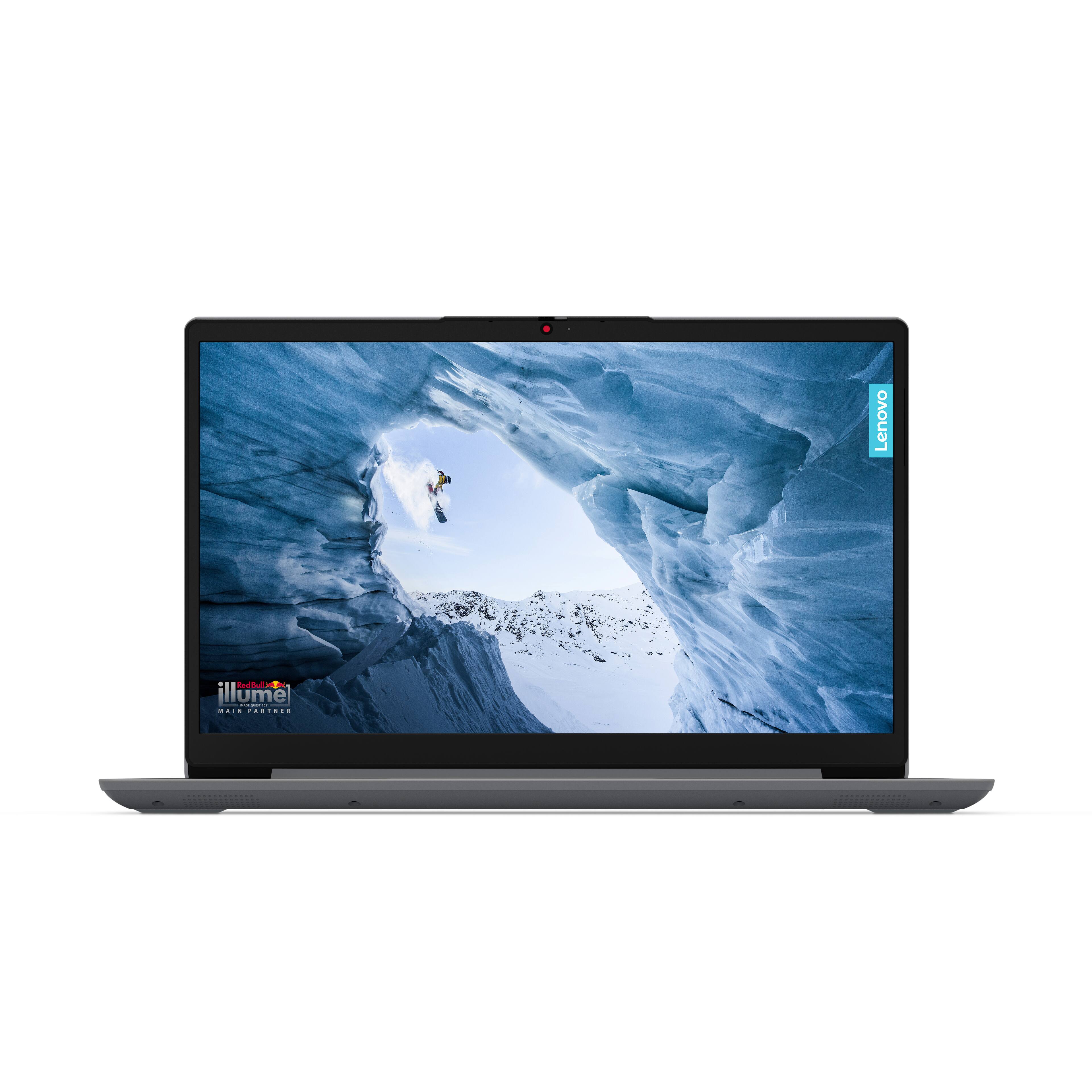 Alt View 4. Lenovo - Ideapad 1 14.0" HD Laptop - Celeron N4020 with 4GB Memory - 64GB eMMC - Cloud Grey.