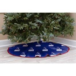 Pegasus - New York Giants Micro Plush Christmas Tree Skirt - Blue