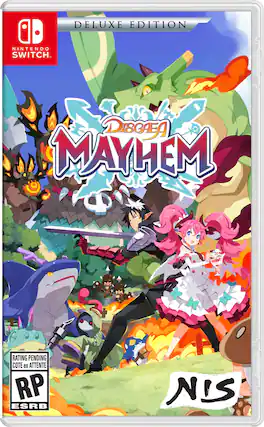 DELUXE EDITION
NINTENDO SWITCH
DISGAEA MAYHEM
RATING PENDING
COTE en ATTENTE
RP
ESRB
NIS - RP (Rating Pending)