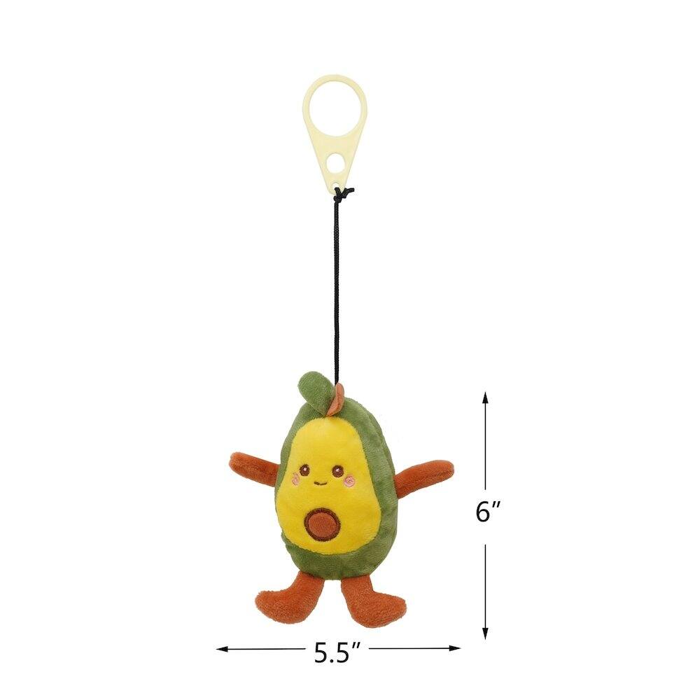 Front. PetPals - PetPals Avocado Bud Interactive Cat Toy - Yellow.