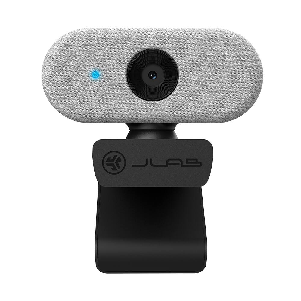 Angle. JLab - GO USB Webcam - White.