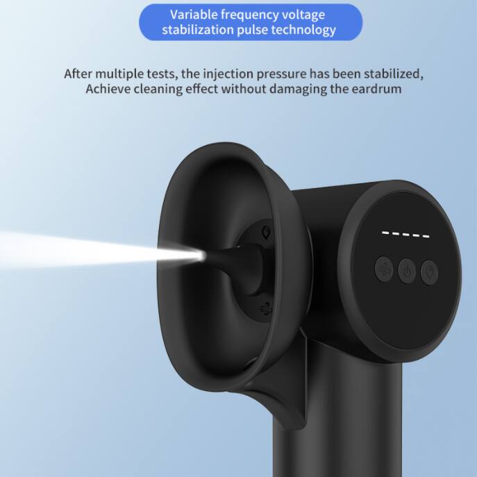 Variable frequency voltage stabilization pulse technology

After multiple tests, the injection pressure has been stabilized, achieving a cleaning effect without damaging the eardrum.
