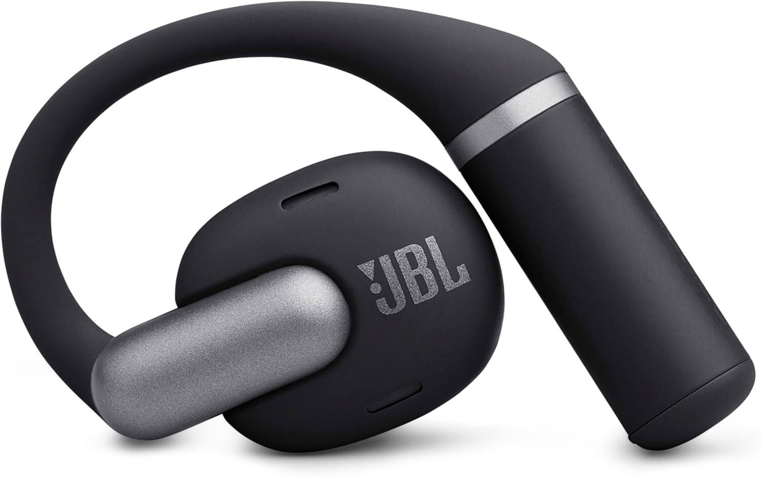 Alt View 4. JBL - Sense Pro Open-Ear Wireless Headphones with Case - Black.