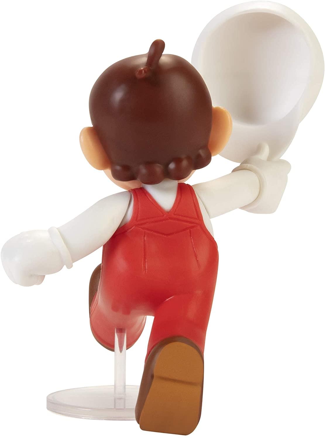 Alt View 10. Jakks Pacific - Super Mario World of Nintendo 2.5 Inch Figure | Tipping Hat Fire Mario - Red.