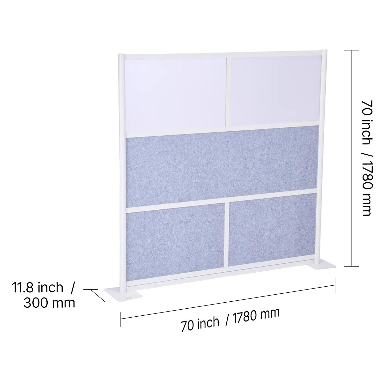 70 inch / 1780 mm  
11.8 inch / 300 mm  
70 inch