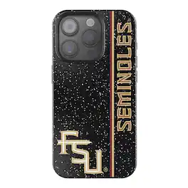 Keyscaper - NCAA - Florida State Seminoles iPhone Bling Case - 14 - Black