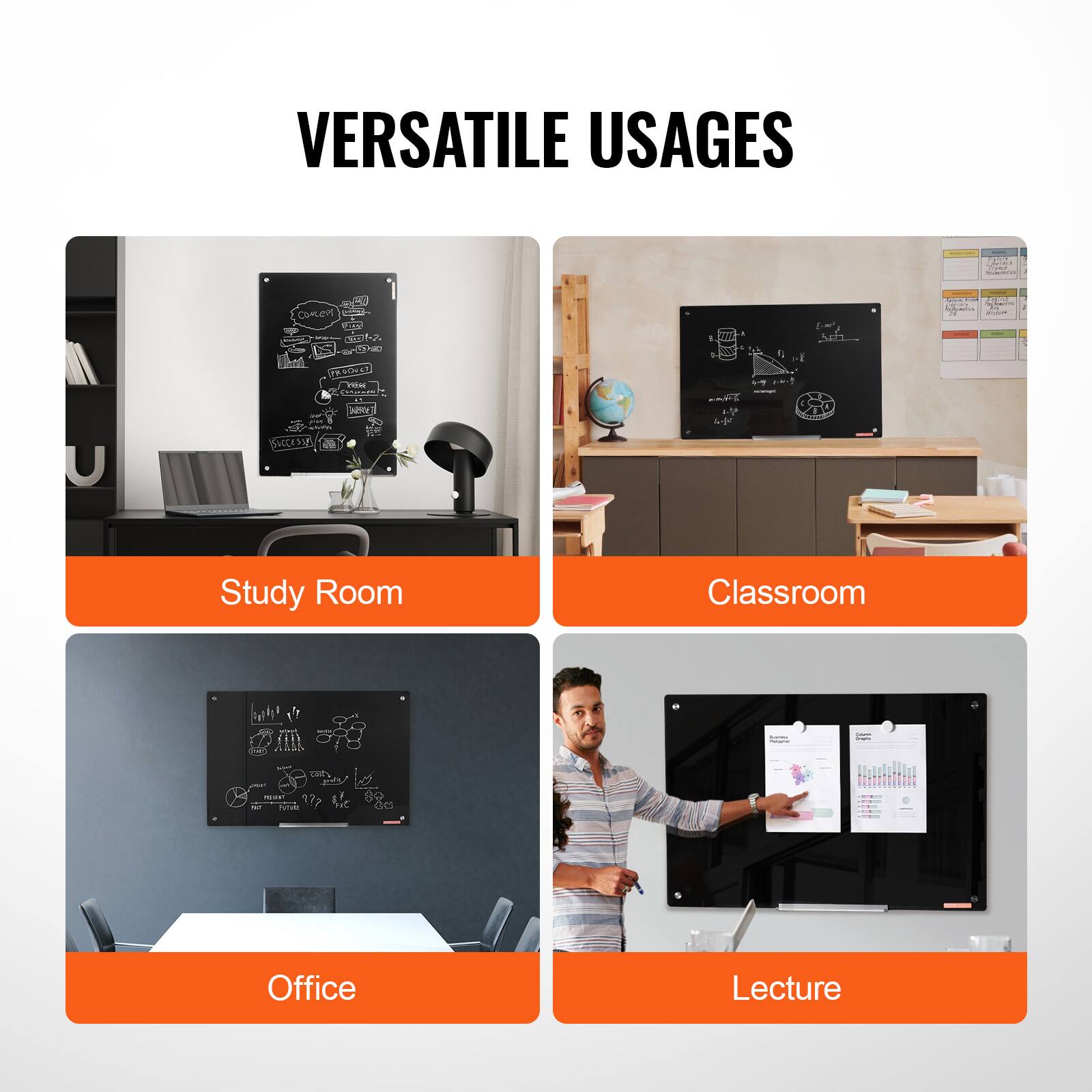 VERSATILE USAGES

- Study Room
- Classroom
- Office
- Lecture