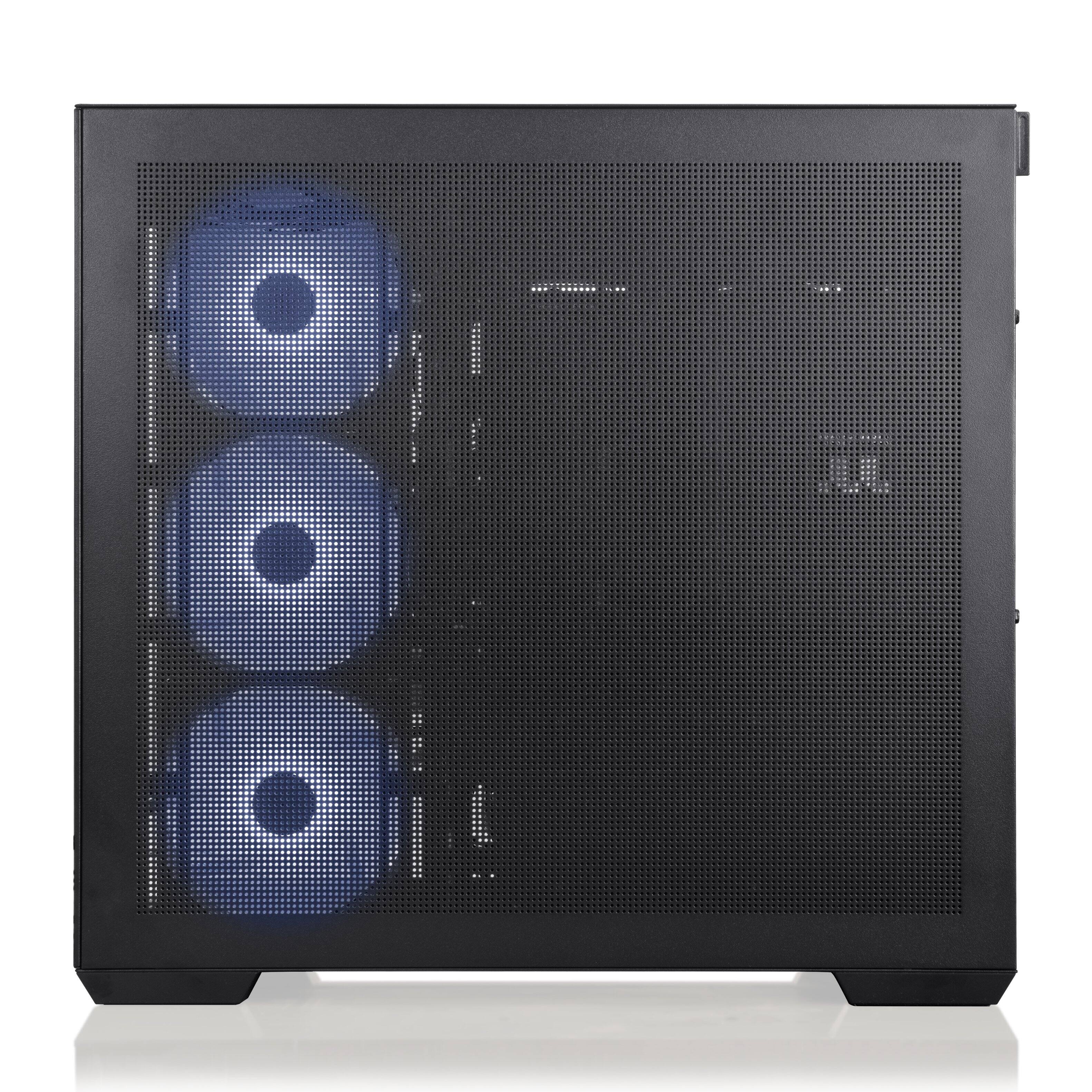 Alt View 11. Thermaltake - LCGS View u2880-380 Gaming Desktop Intel Core Ultra 9 285K, 32GB Memory, NVIDIA GeForce RTX 5080, 2TB NVMe M.2 - Black.