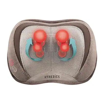 Front. DORLUKFU - 3D Full Body Shiatsu & Vibration Massage and Heat Pillow for Neck, Upper Back and Lumbar.