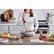 Alt View 6. Braun - MultiQuick Smart-Speed Hand Blender with 500 Watts of Power, Whisk, Masher, and 6-Cup Food Processor - Stainless Steel.