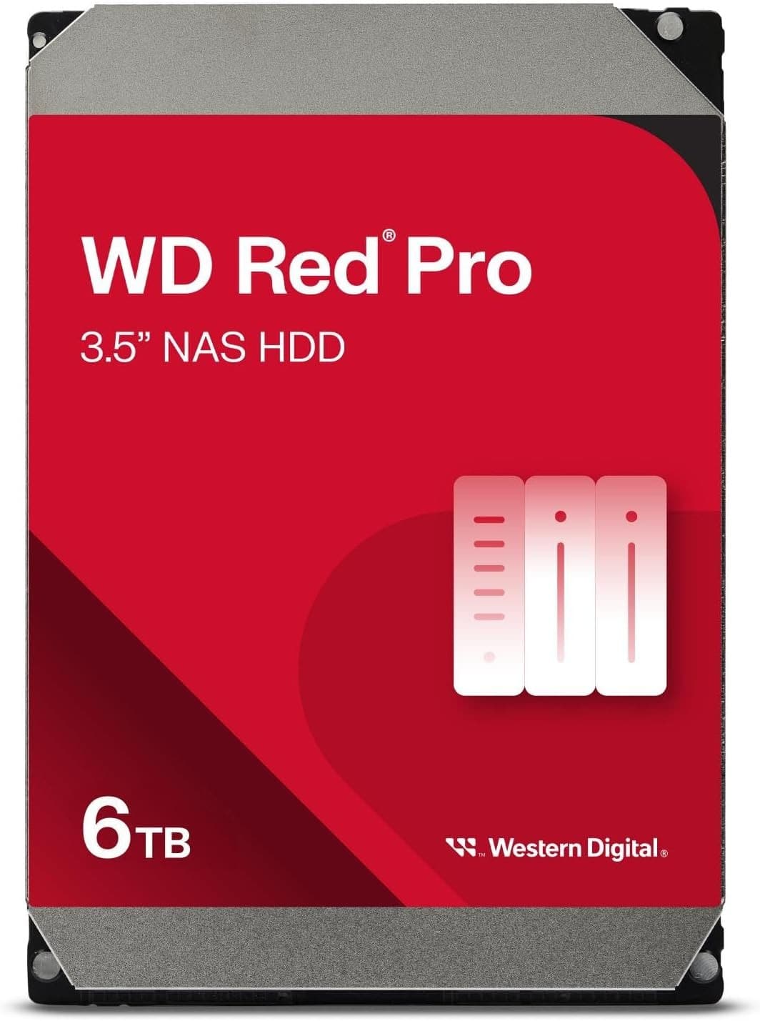 ポータブルHDD 6TB (4TB＋2TB) Anbernic ハードデイスク WD Red Plus 6TB NAS Hard Disk Drive - 5640 RPM Class SATA 6Gb/s