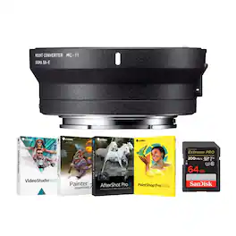 Sigma - MC-11 Lens Mount Converter (Sigma SA/EOS to Sony E-Mount) Bundle (3 Items)