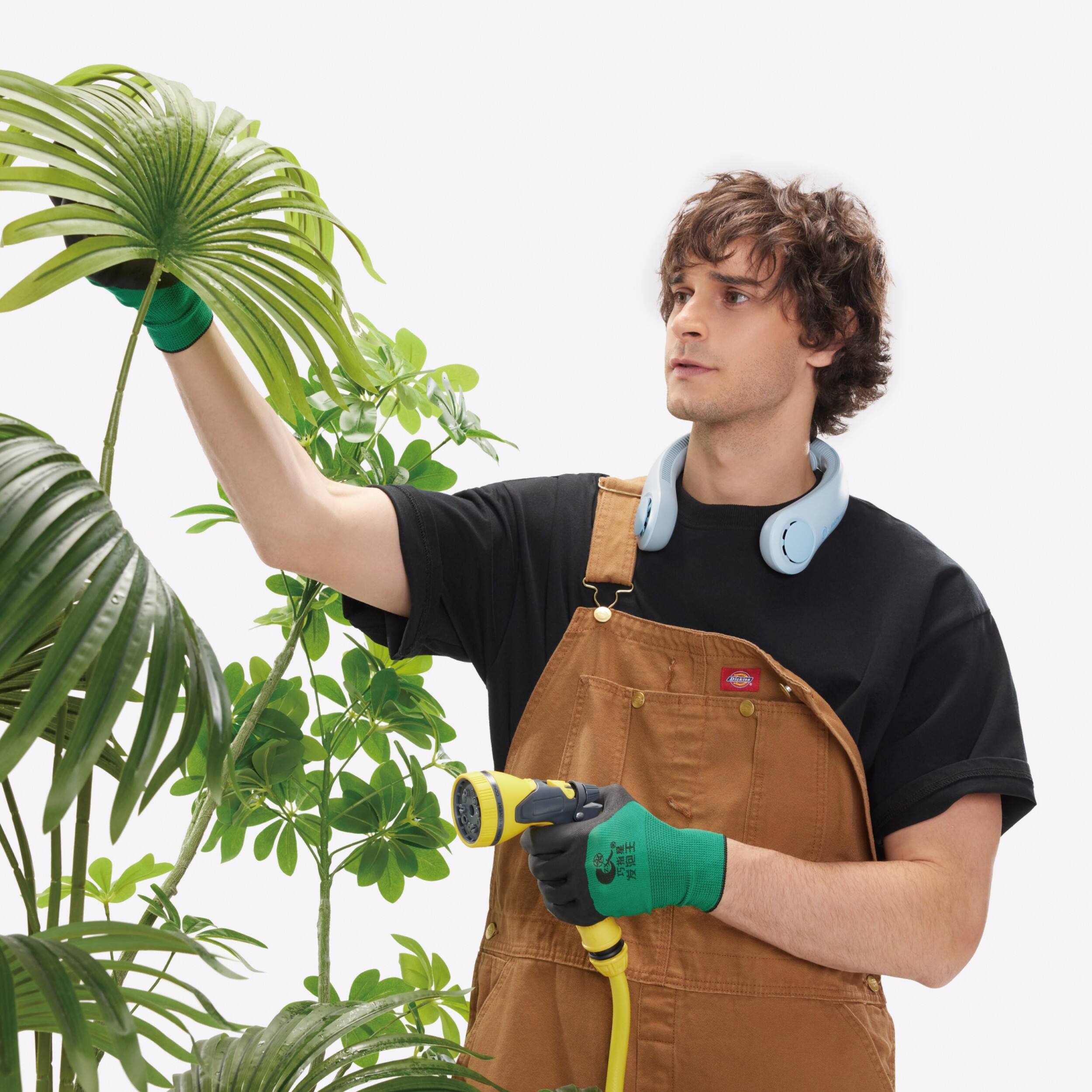 Alt View 8. Jisulife - Neck Fan Life4B - Light Blue.