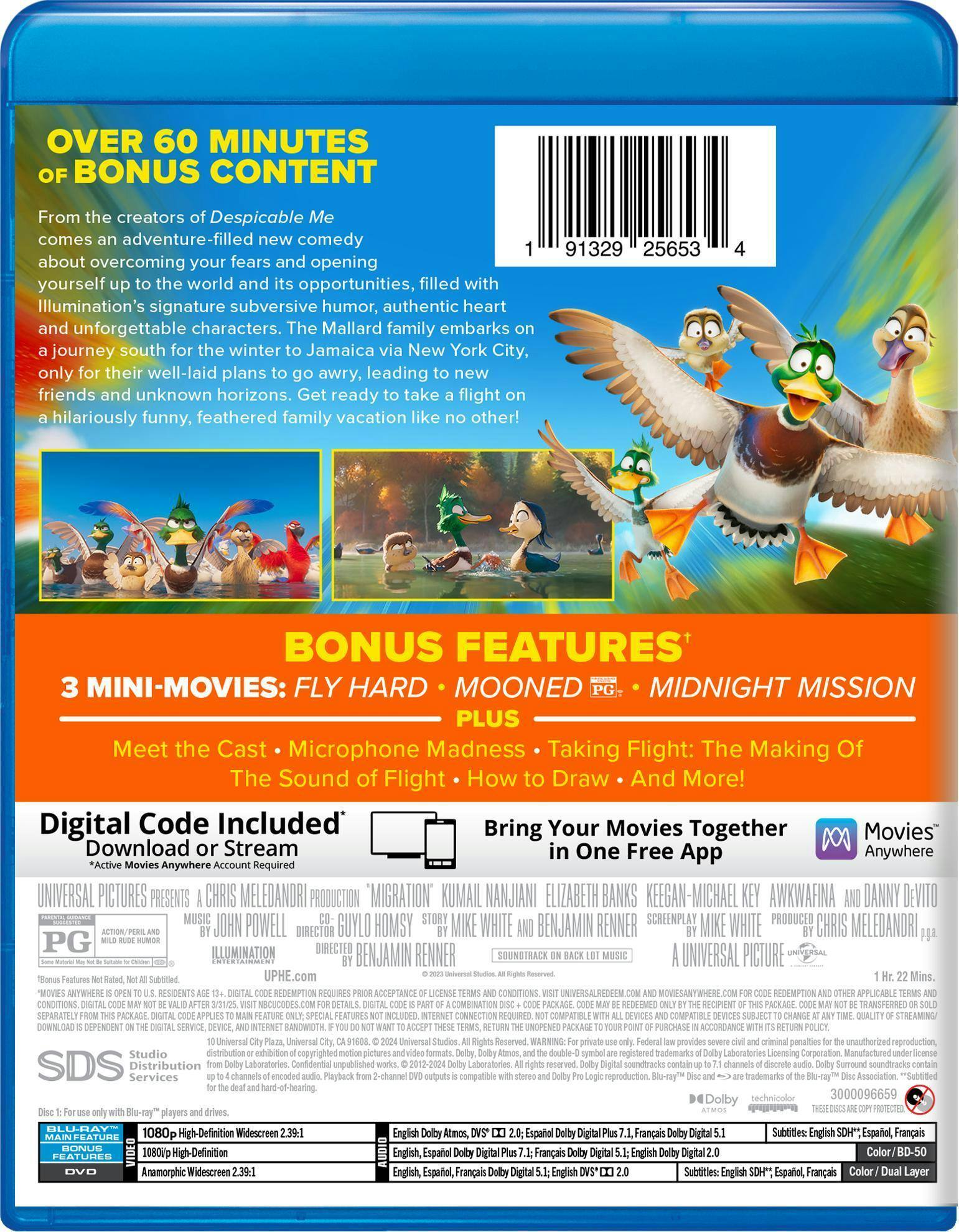 Back. Migration (with DVD) [Blu-ray].