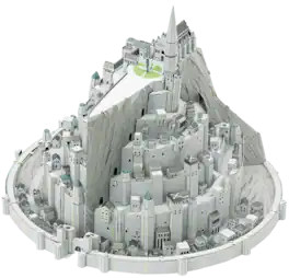 Metal Earth - Premium Series Minas Tirith 3D Metal Model Kit Fascinations - Silver