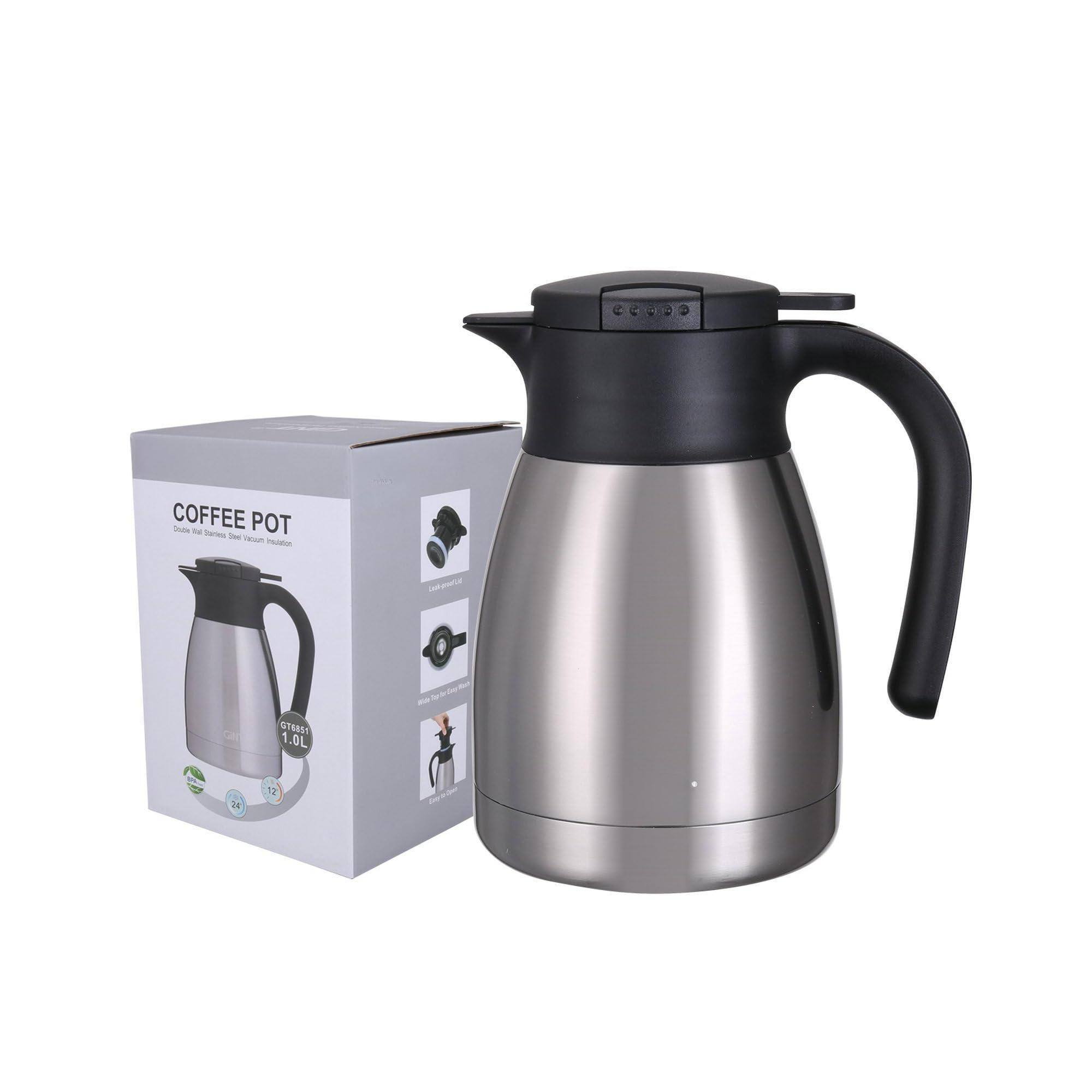 COFFEE POT  
Stainless Steel Vacuum Insulation  
1.0L  
GT18891